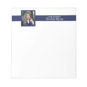 Individuelle Fotovorlage Notizblock (Vorderseite)