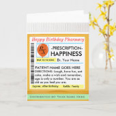 Individuelle Geburtstagskarte Karte (Gelbe Blume)