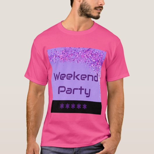 Individuelle Genießerfreude am Wochenende Party Ta T-Shirt (Vorderseite)