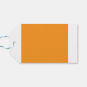 Individuelle Geschenkanhänger | Elegant, Monogramm (Rückseite Horizontal)