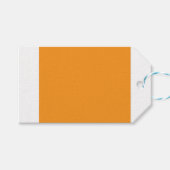 Individuelle Geschenkanhänger | Elegant, Monogramm (Vorderseite (Horizontal))