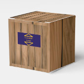 Individuelle Geschenkboxen für Unternehmen - Logo Geschenkschachtel (Vorderseite)