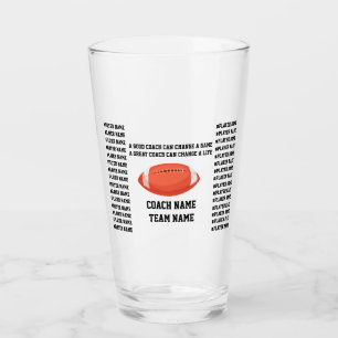 Individuelle Geschenke für den Fußballtrainer von Glas