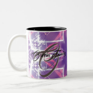 Individuelle Geschenke für die Familie Zweifarbige Tasse