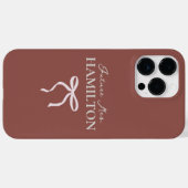 Individuelle Geschenkverpackung für Verlobung oder Case-Mate iPhone Hülle (Rückseite (Horizontal))