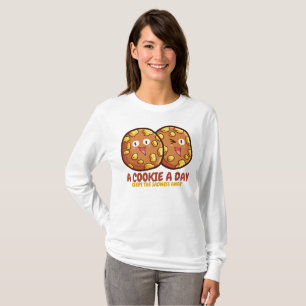 Individuelle Gestaltung eines Cookies im Tagesdesi T-Shirt