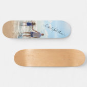 Individuelle Gestaltung - Foto-Text - Sommer Skateboard (Horizontal)