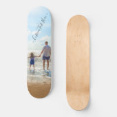 Individuelle Gestaltung - Foto-Text - Sommer Skateboard (Vorderseite)