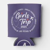 Individuelle Girls Trip Group Matching Vacation Dosenkühler (Vorderseite)