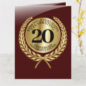 Individuelle Glückwunschkarte zum Jahrestag Karte (Gelbe Blume)