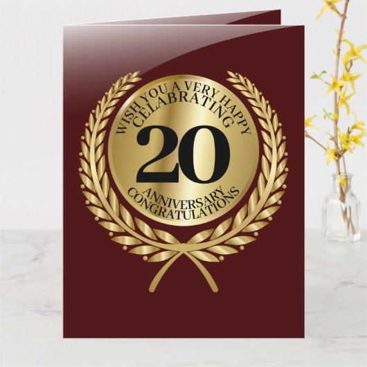 Individuelle Glückwunschkarte zum Jahrestag Karte (Gelbe Blume)