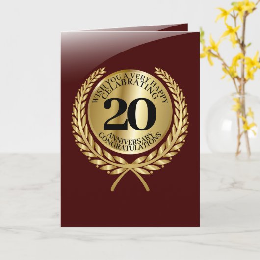 Individuelle Glückwunschkarte zum Jahrestag Karte (Gelbe Blume)