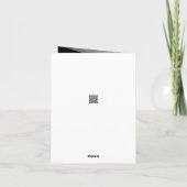 Individuelle Glückwunschkarte zum Jahrestag Karte (Rückseite)