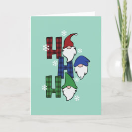 Individuelle Gnome Holiday Party Einladung mit QR 