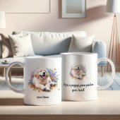 Individuelle Goldene Retriever Tasse mit Zitat