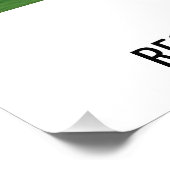 Individuelle Golf Collage mit Monogram Design Fotodruck (Ecke)