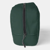 Individuelle grüne Kosmetiktasche als Geschenk für Waschbeutel (Rechts)
