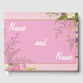 individuelle Hochzeit Gästebuch (Vorderseite)