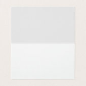 Individuelle, horizontale, geklappte Visitenkarte Visitenkarten (Innenseite Aufgefaltet)