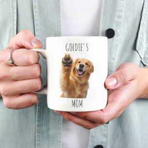 Individuelle "Hundemama"-Tasse mit Haustierfoto un Kaffeetasse