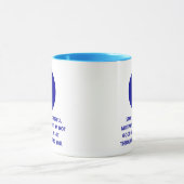 Individuelle Inspiration Blue Evil Eye positive En Tasse (Zentrum)