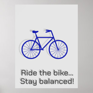 Individuelle Inspirationslebensstunden, Bike Line  Poster