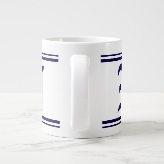 Individuelle Jumbo-Tasse (Rückseite)