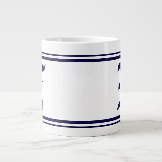 Individuelle Jumbo-Tasse (Vorderseite)