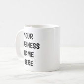 INDIVIDUELLE KAFFEETASSE PROMOTIONSWARE (Vorderseite Links)