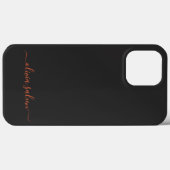 Individuelle Karotten und Nero personalisiert Case-Mate iPhone Hülle (Rückseite (Horizontal))
