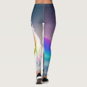 Individuelle Katzenfahrt auf dem Yoga Leggings (Rückseite)
