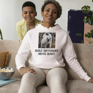 Individuelle Katzenmutter Asche Schwarz Text Süße Hoodie