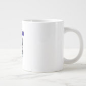 INDIVIDUELLE KATZENMUTTER MUTTER JEDER PET LIEBE M Jumbo-Tasse (Rechts)