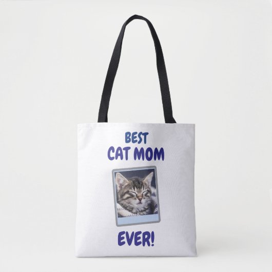 INDIVIDUELLE KATZENMUTTER MUTTER JEDER PET LIEBE M TASCHE (Vorderseite)