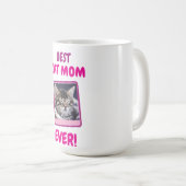 INDIVIDUELLE KATZENMUTTER MUTTER JEDES HAUSTIER LI KAFFEETASSE (VorderseiteRechts)