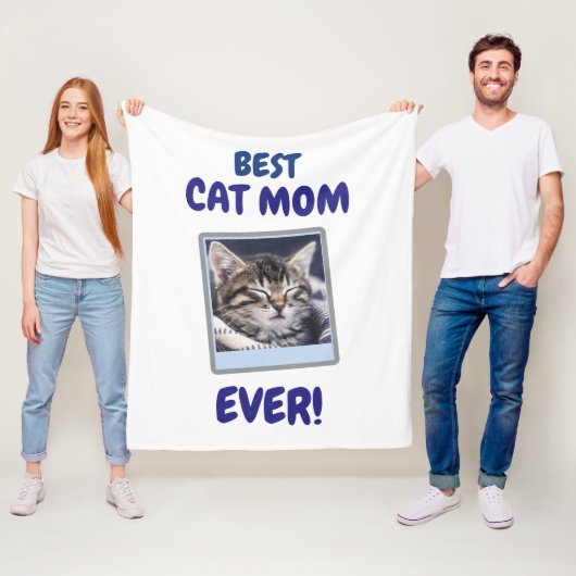 INDIVIDUELLE KATZENMUTTER MUTTER PET LOVE MOTHERST FLEECEDECKE (Beispiel)