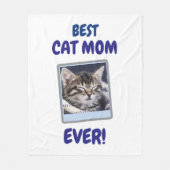 INDIVIDUELLE KATZENMUTTER MUTTER PET LOVE MOTHERST FLEECEDECKE (Vorderseite)