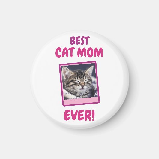 INDIVIDUELLE KATZENMUTTER MUTTER PET LOVE MOTHERST MAGNET (Vorne)
