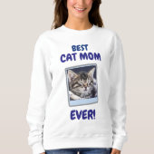 INDIVIDUELLE KATZENMUTTER MUTTER PET LOVE MOTHERST SWEATSHIRT (Vorderseite)
