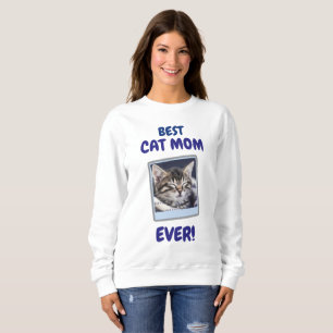 INDIVIDUELLE KATZENMUTTER MUTTER PET LOVE MOTHERST SWEATSHIRT