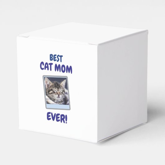 INDIVIDUELLE KATZENMUTTER MUTTER TIER LIEBE MUTTER GESCHENKSCHACHTEL (Vorderseite)