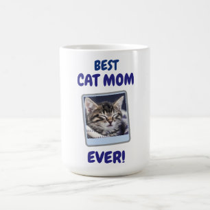 INDIVIDUELLE KATZENMUTTER MUTTER TIER LIEBE MUTTER KAFFEETASSE