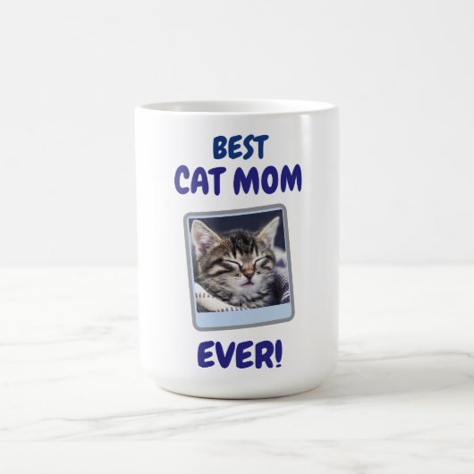 INDIVIDUELLE KATZENMUTTER MUTTER TIER LIEBE MUTTER KAFFEETASSE (Mittel)