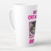 INDIVIDUELLE KATZENMUTTER MUTTER TIER LIEBE MUTTER MILCHTASSE (Linke Ecke)
