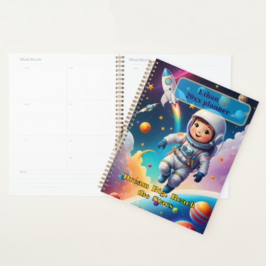 Individuelle Kids-Raumplanerabdeckung - Motivation Planer (Anzeige)