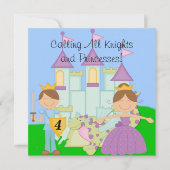 Individuelle königliche Geburtstagsfeierlichkeiten Einladung (Vorderseite)