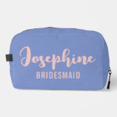 Individuelle Kosmetiktasche als Geschenk für Braut Waschbeutel (Vorderseite)