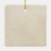 Individuelle Krippe religiöses Weihnachtsangebot Keramikornament (Rückseite)