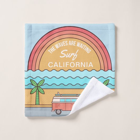 Individuelle Lage Surftuch Set (Waschlappen)