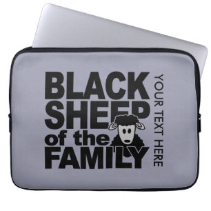 Individuelle Laptop-Ärmel aus Black Sheep Laptopschutzhülle